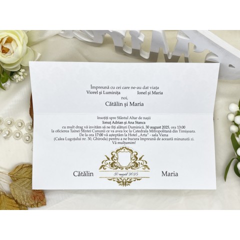 Invitaie nunta cod 6508