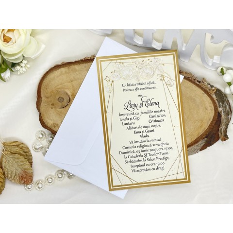 Invitatie nunta cod 7063